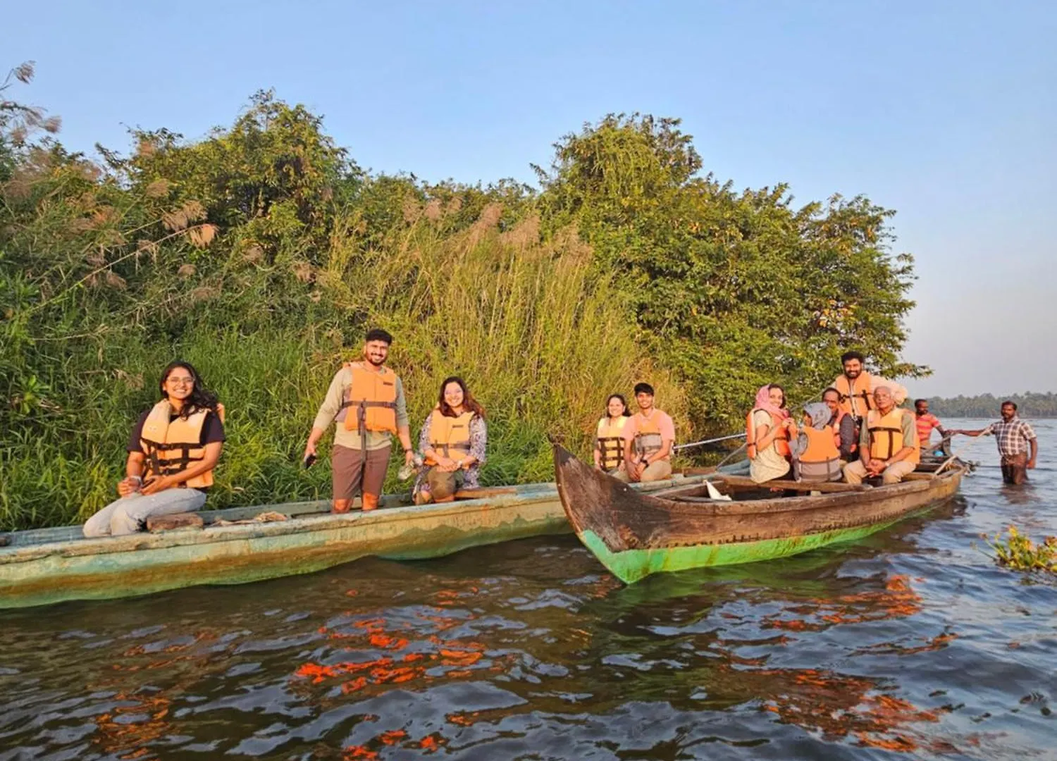Lake Facing Villa-Water Sport Activities-Niva Waterways Vaikom Индия
