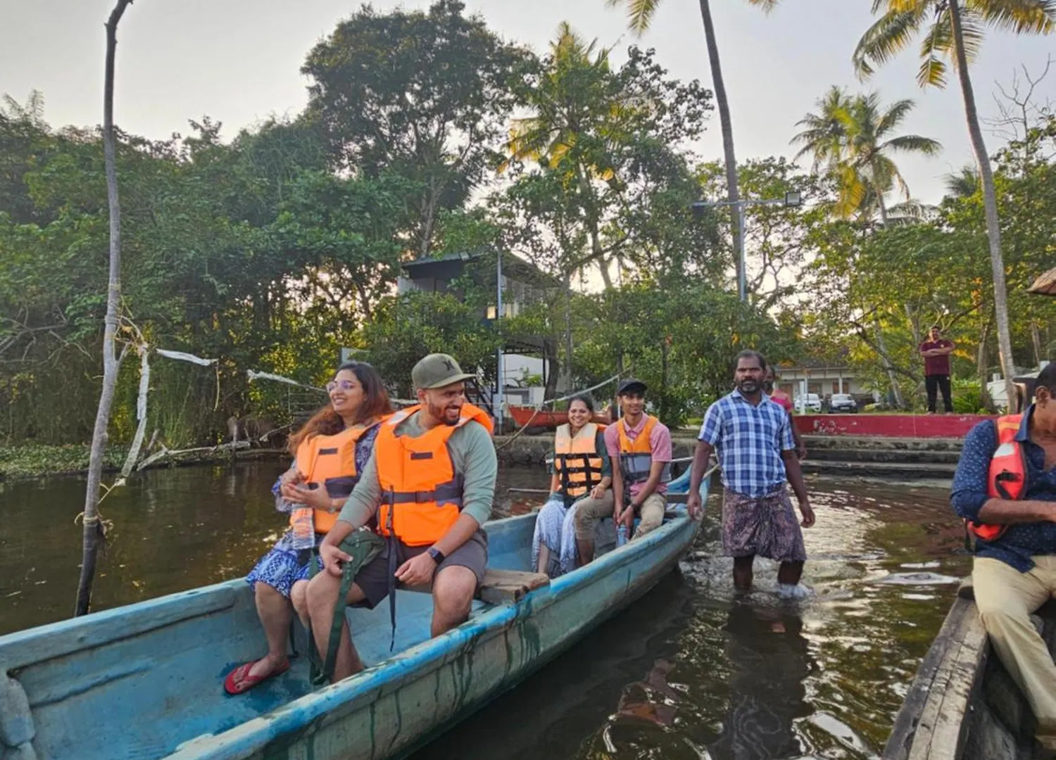 Alloggio in famiglia Lake Facing Villa-Water Sport Activities-Niva Waterways Vaikom